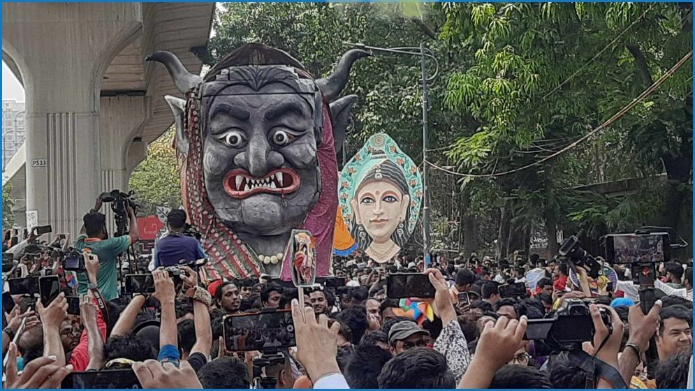ফ্যাসিবাদের অবসানের বার্তায় শেষ হলো ‘আনন্দ শোভাযাত্রা’