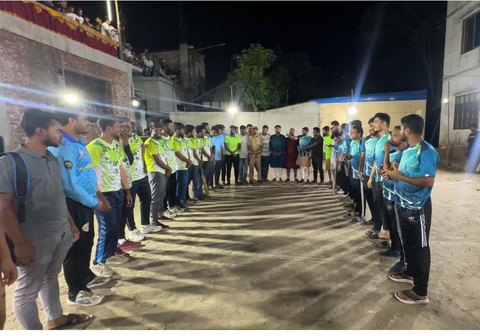 মুন্সিগঞ্জের শ্রীনগরে যুবকদের মাদকমুক্ত রাখতে ব্যতিক্রমী শর্ট বাউন্ডারি ক্রিকেট টুর্নামেন্ট