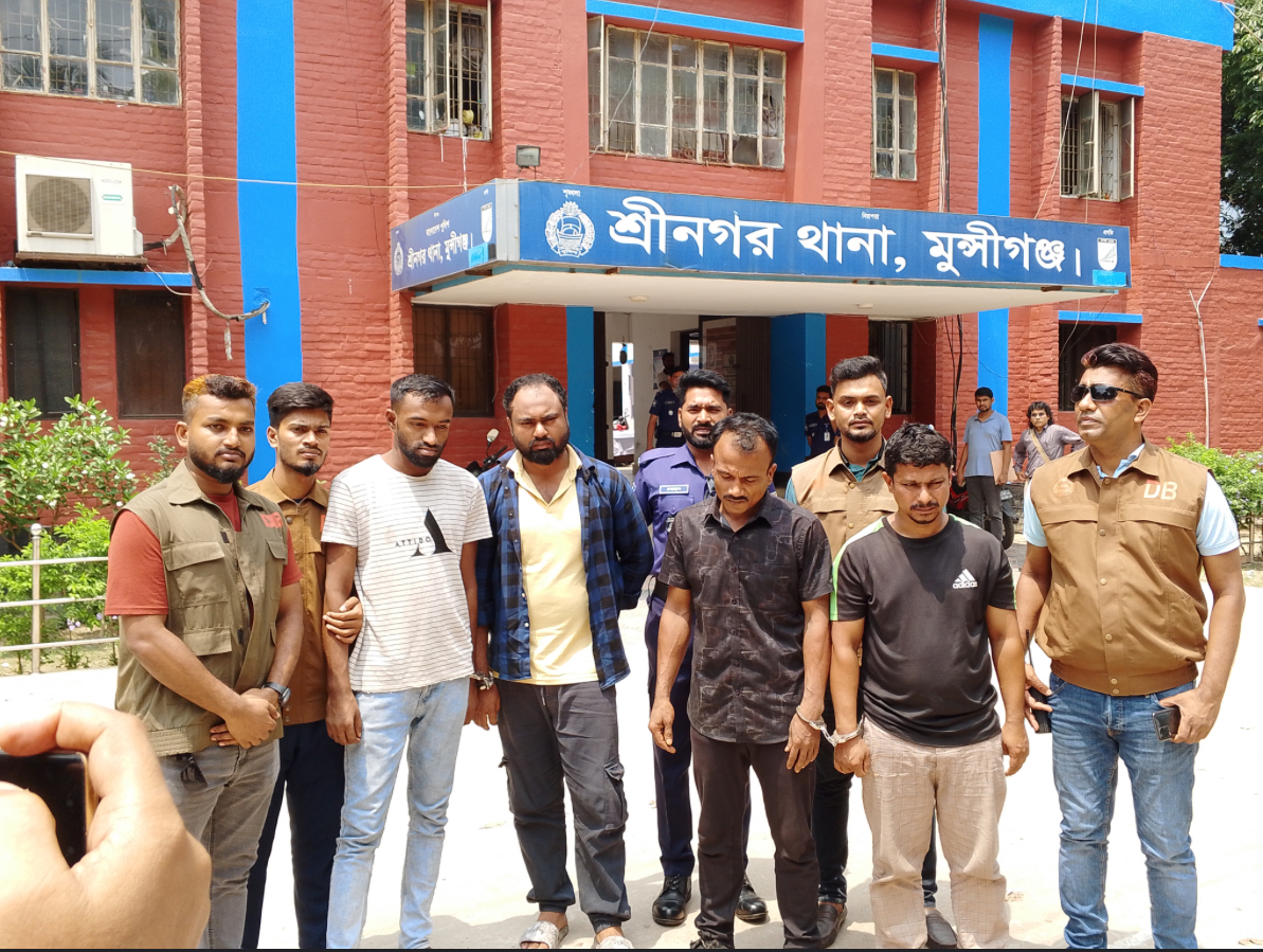 আন্তঃজেলা ডাকাত দলের ০৪ (চার) সদস্য গ্রেফতার