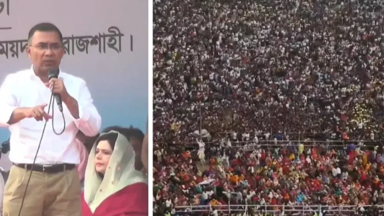 দেশ কোনদিকে যাবে জনগণ ১২ ফেব্রুয়ারি নির্ধারণ করবে: তারেক রহমান